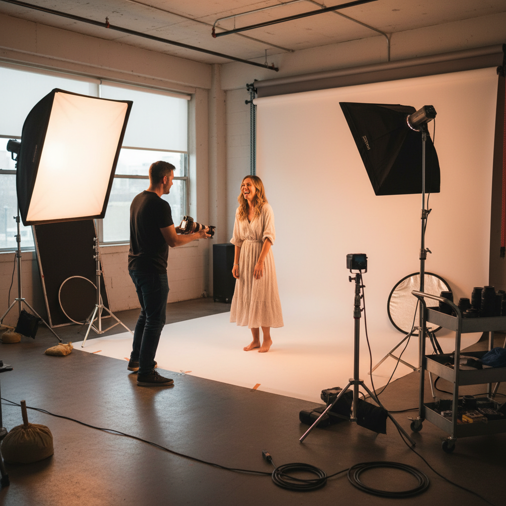 Behind the scenes