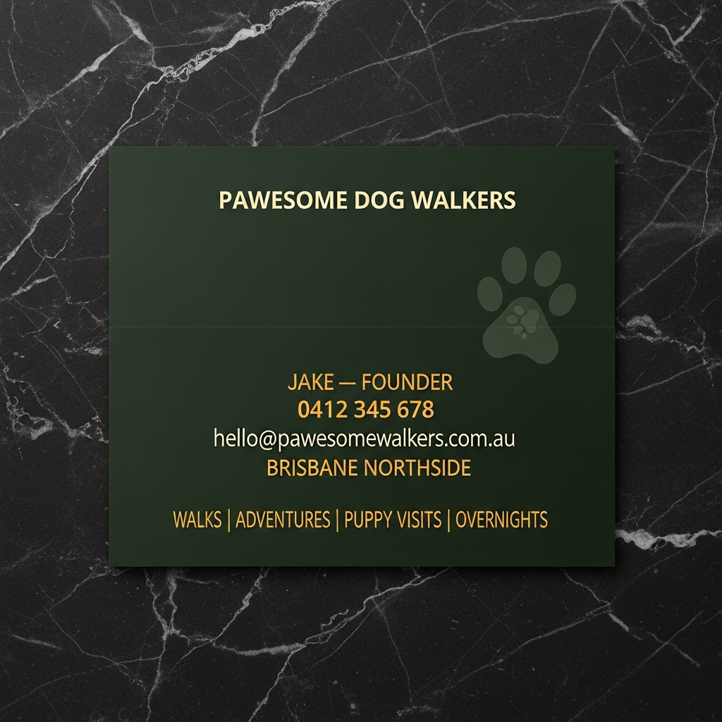 Business Card — Back